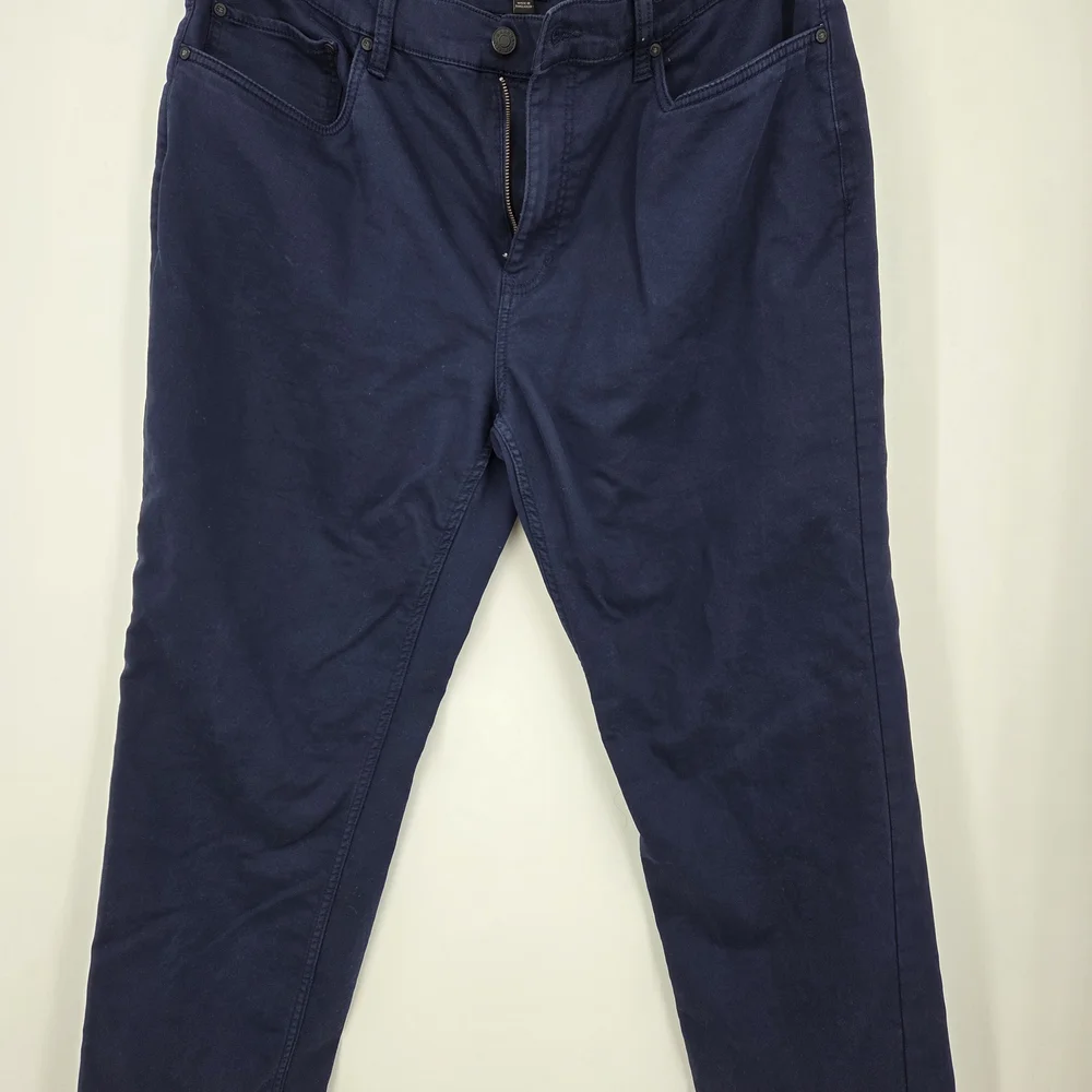 Banana Republic straight traveler Pants - navy Mens size 38x32